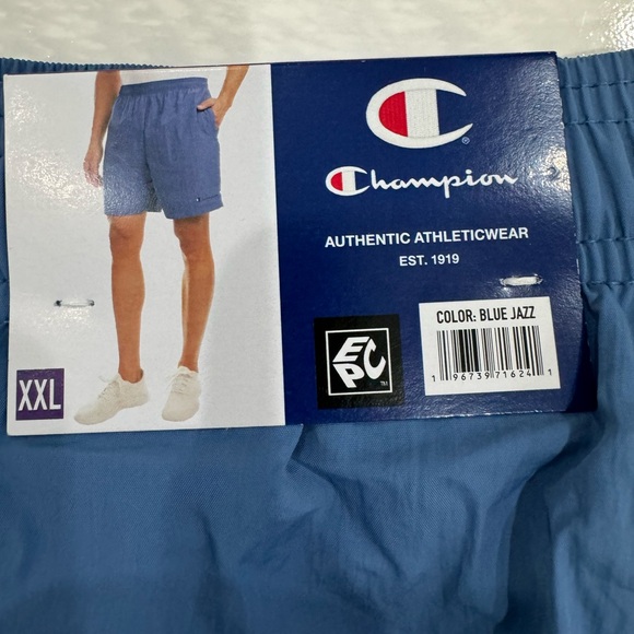 NWT Men’s Blue Champion Lightweight Athletic Shorts Size XXL - Picture 3 of 6